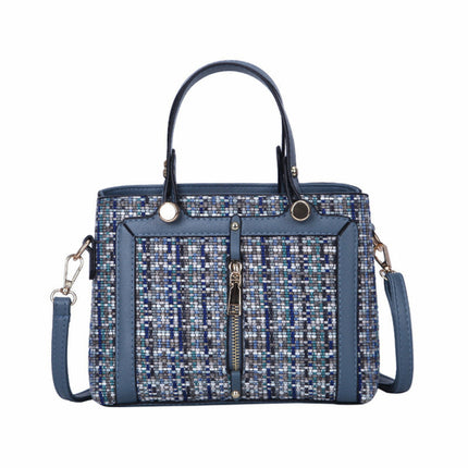 Korean Style Plaid three-dimensional Handbag For Ladies