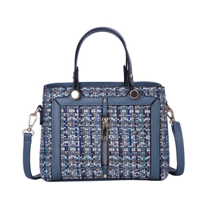 Korean Style Plaid three-dimensional Handbag For Ladies