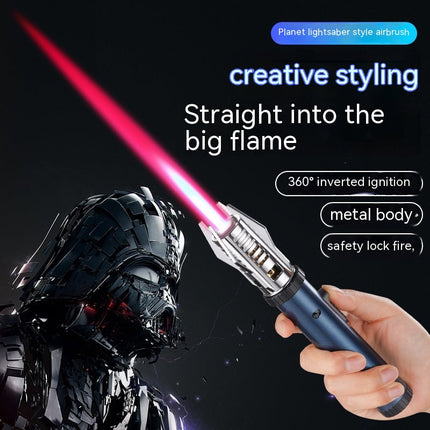Fierce Fire Inflatable Spray Gun Direct Red Flame One-click Lock Fire