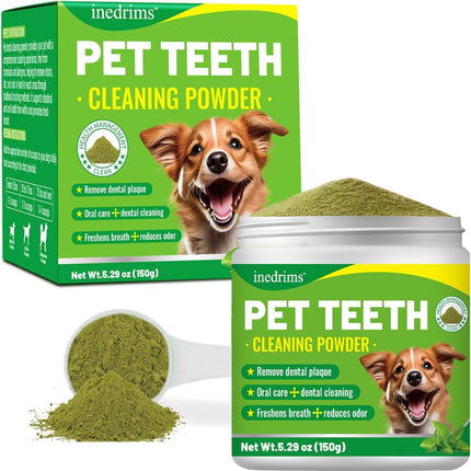 Pet Dental Powder - Freshens Breath, Protects Gums And Strengthens