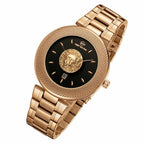 Rose gold black