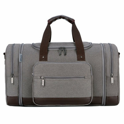 Men's Large Capacity Canvas Luggage Sports Gym Bag