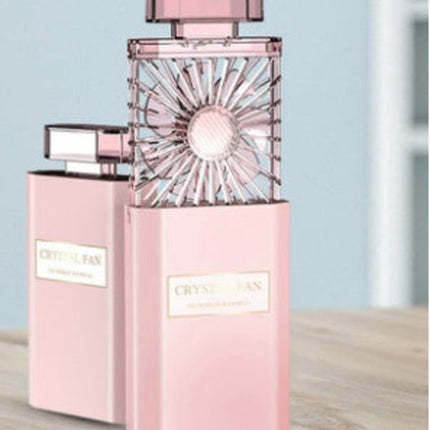 Portable Perfume Fan – USB Rechargeable Fragrance Diffuser