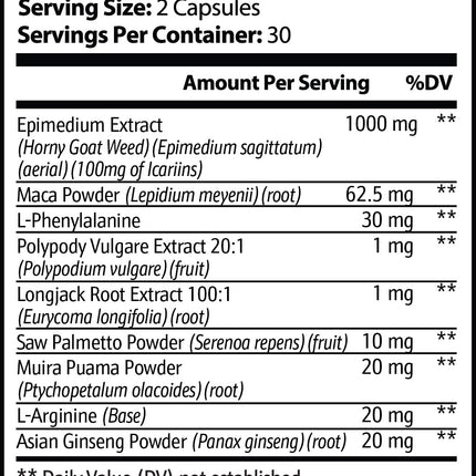 Horny Goat Weed Blend Boosts Libido, Energy, Stamina, And Hormonal