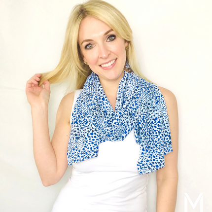 Cheeky Cheetah Multi-Way Smart Scarf