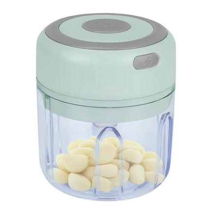 Mini Electric Garlic Chopper Ginger Chopper With 8.45OZ Capacity