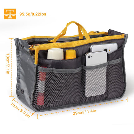 Women Lady Travel Insert Handbag Organizer Makeup Bags Toiletry Purse