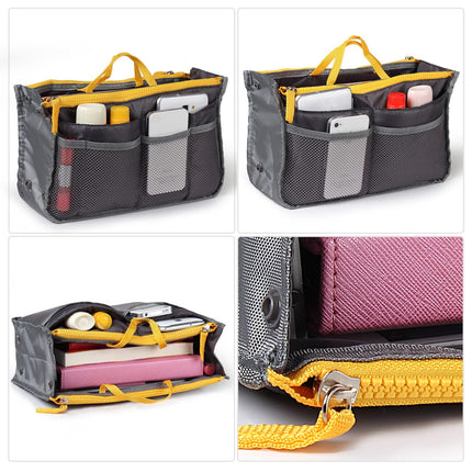 Women Lady Travel Insert Handbag Organizer Makeup Bags Toiletry Purse