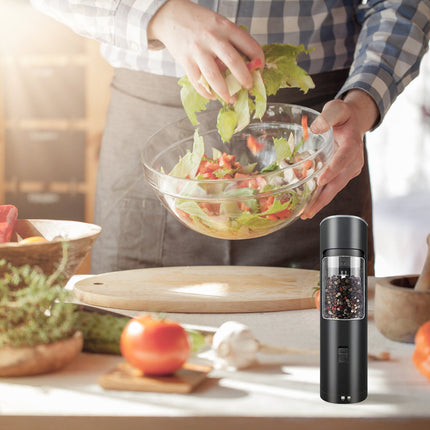 Electric Salt And Pepper Grinder Automatic Gravity Sensor Battery