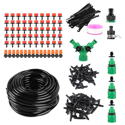 164FT Drip Irrigation Kit Automatic Garden Irrigation System Misting