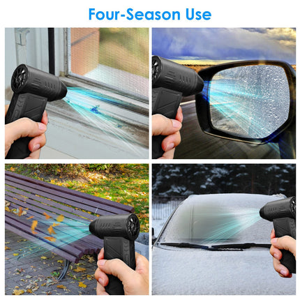 1Pc Compressed Air Duster With LED Light Up To 150000RPM Speed For PC