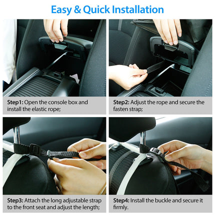 1Pc Car Net Pocket Handbag Holder Car Storage Netting Pouch Seat Side