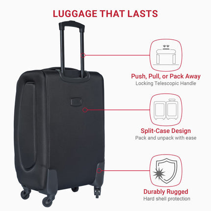 Oxford Cloth Suitcase