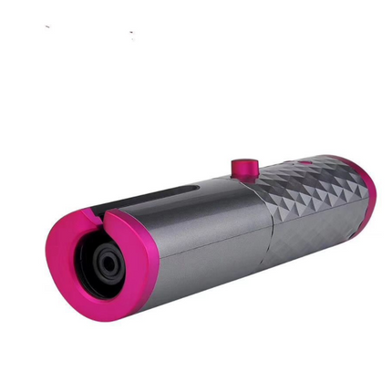 Cordless Curling Iron Automatic Rotating Portable Hair Curler USB