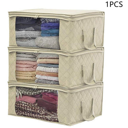 Non-woven Wardrobe Storage Bag Quilts Clothing