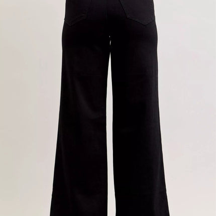 Judy Blue High-Waisted Wide Leg Jeans