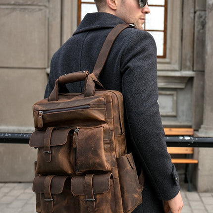 The Shelby Backpack | Handmade Genuine Leather Backpack