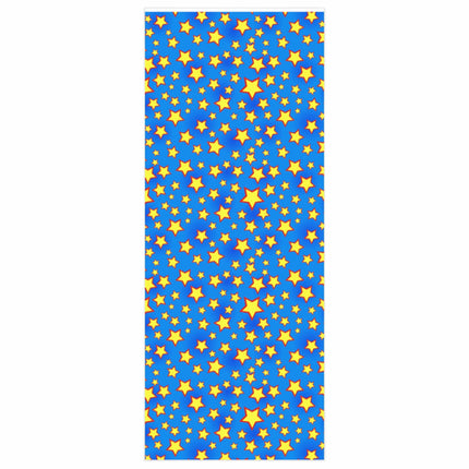 Blue Star Wrapping Paper