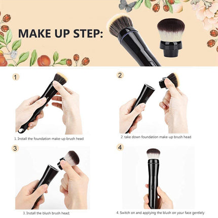 Popular Makeup Tools Portable Travel Cosmetic Electric Handle Makeup