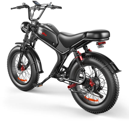 eMoto C93™ – 20" Retro-Style Electric Bike 1000W | 48V 20Ah Battery