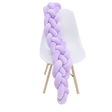 1m 2m Knot Nursery Weaving Plush Knot Decor Pillow