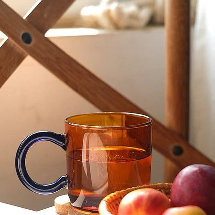 Set Of 2 Retro Couple Coffee Mugs Tea Cups