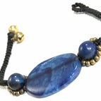 7 / Sapphire / Brass