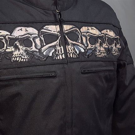 Immortal - Men's Codura Reflective Skull Jacket