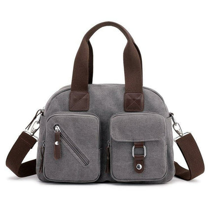 High Quality Canvas Simple Canvas Messenger Bag For Ladies