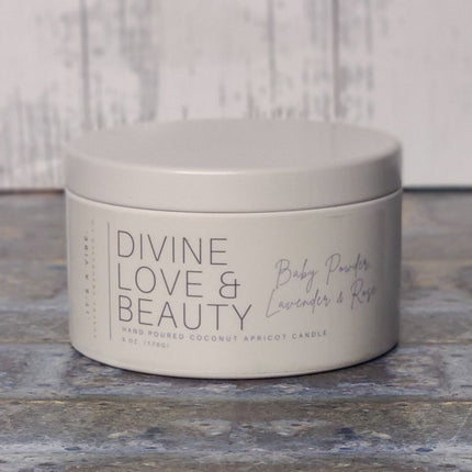 Divine Love & Beauty - Luxury Travel Candle