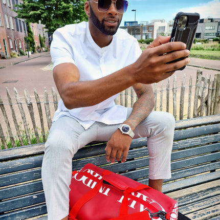 CRLi Cuero Bolsa (red)