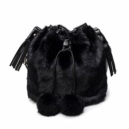Fashion Plush Handbag For Women