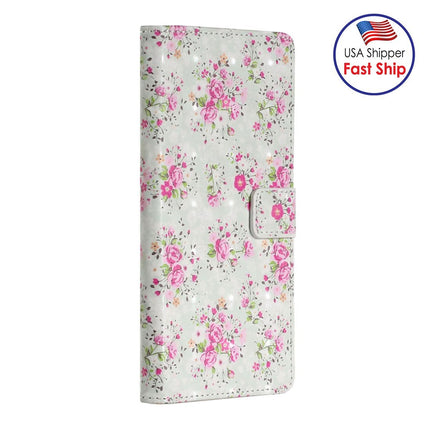 AMZER 3D Printed Flip Case with Wallet for iPhone 12 Max