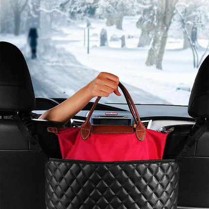 Car Storage Bag Handbag Holder Car Seat Storage Organizer Handbag