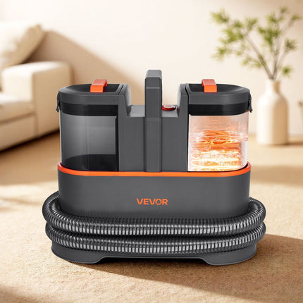 Portable Carpet Cleaner Machine Dual-Water Tank 11.5Kpa Upholstery