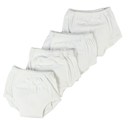 White Training Pants 4-Pack