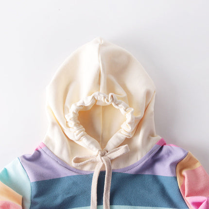 Baby Girls Boys Rainbow Rompers Wholesale 211116338