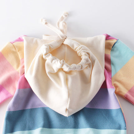 Baby Girls Boys Rainbow Rompers Wholesale 211116338