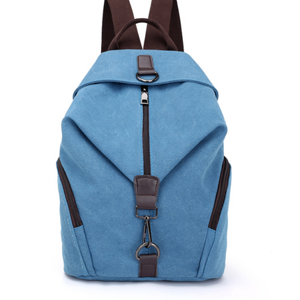 Canvas Fashion Retro Casual College Style Backpack