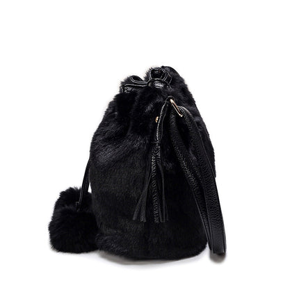 Fashion Plush Handbag For Women