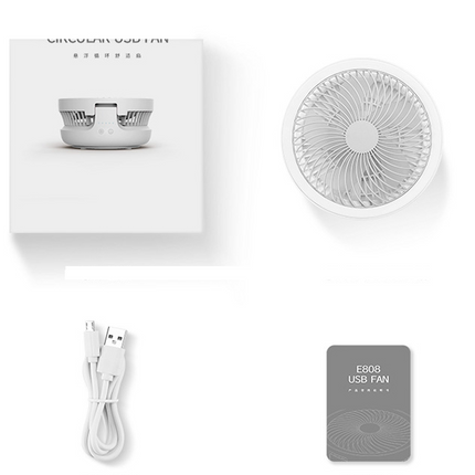 Wireless Suspended Air Circulation Fan USB Rechargeable