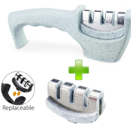 High Quality 3-stage Household Kitchen Fast Knife Sharpener