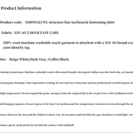 "Moonlight Essence" Machine Washable 48S Wool Pile Collar Bottoming