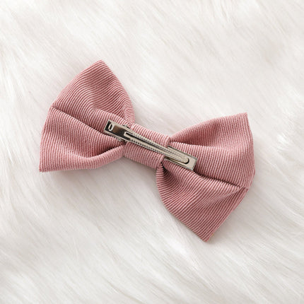 Baby Kid Girls Solid Color Bow Dresses Headwear Wholesale 22062255