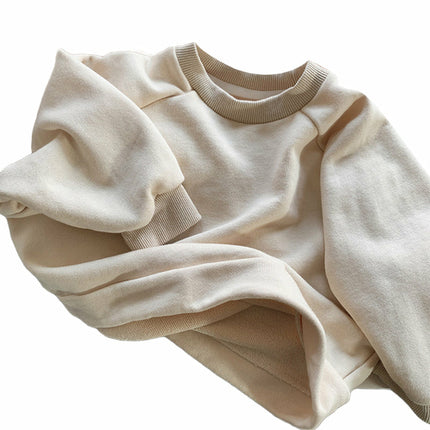 Baby Kid Unisex Solid Color Hoodies Swearshirts Wholesale 220909252
