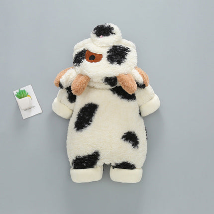 Baby Kid Unisex Animals Cow Jumpsuits Wholesale 221011384