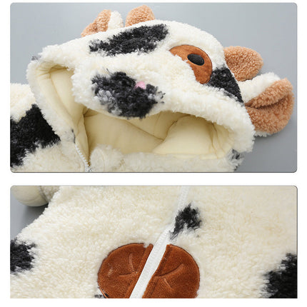Baby Kid Unisex Animals Cow Jumpsuits Wholesale 221011384