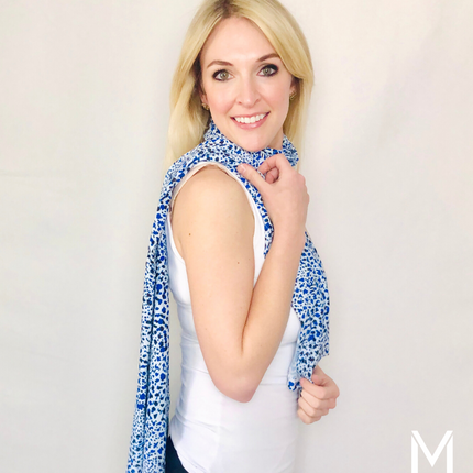Cheeky Cheetah Multi-Way Smart Scarf