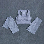 S(45-55KG) / BraShirtsShortsGray
