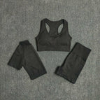 M(56-62KG) / BraShirtsShortsBlack